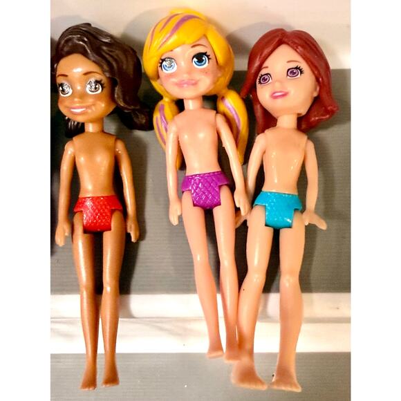 Polly Pocket 4” tall poseable dolls 
Set 1 - Picture 3 of 4
